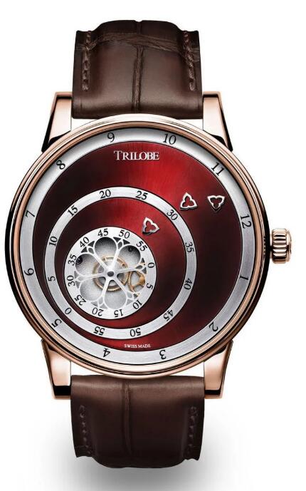 Trilobe Les Matinaux Sunray Carmine LM07SR Replica Watch